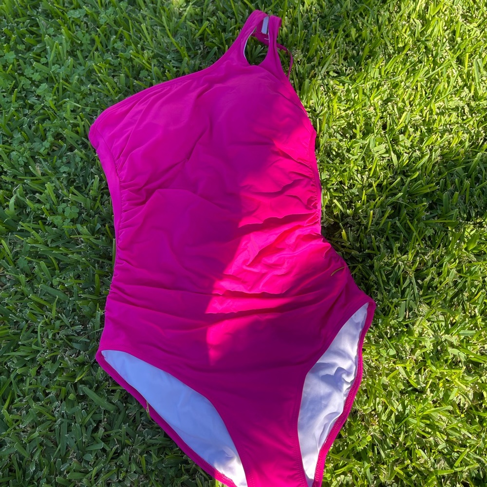 One Piece Pink Swim Suit